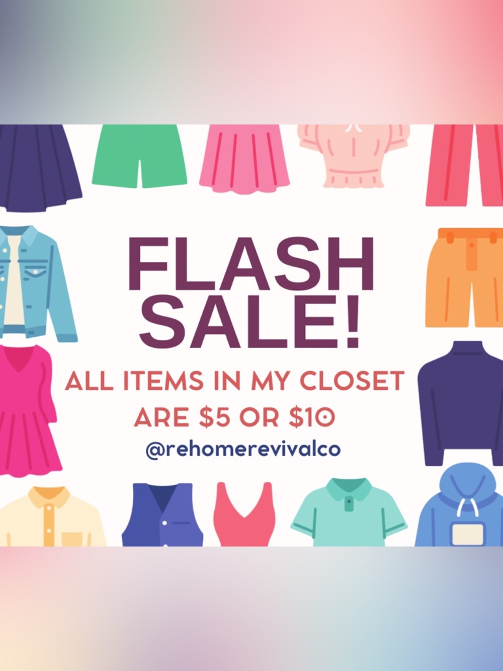 ✨ FLASH SALE‼️ ✨
